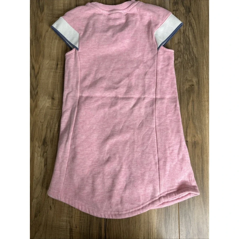 Nike‎ Girls Pink Short Sleeve Sweat Shirt Medium (6)